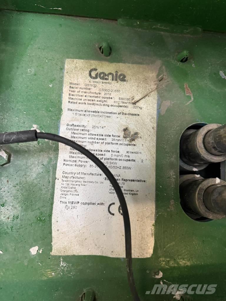 Genie GS 1932 Ножични работни платформи