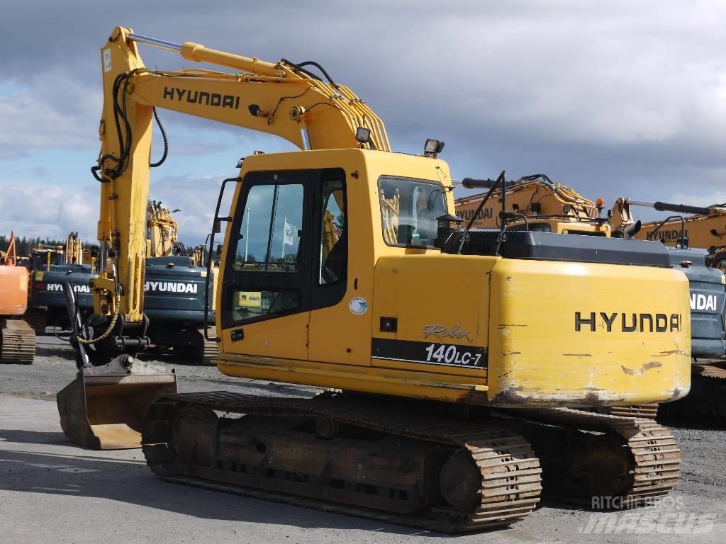 Hyundai R 140 LC-7 Верижен екскаватор