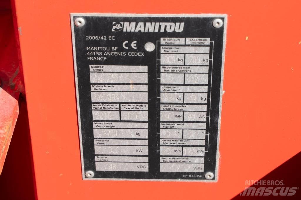 Manitou AETJ 150 Съчленени стрелови подемници