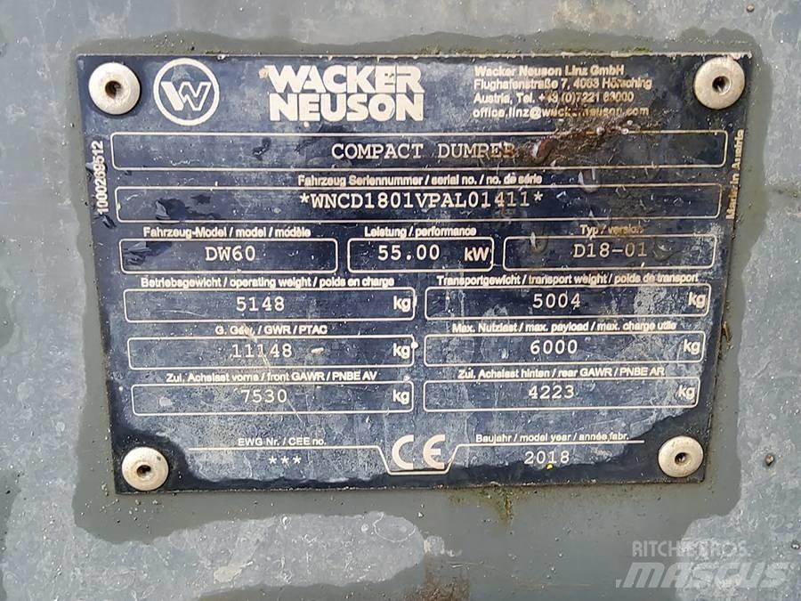 Wacker Neuson DW 60 Странични самосвали