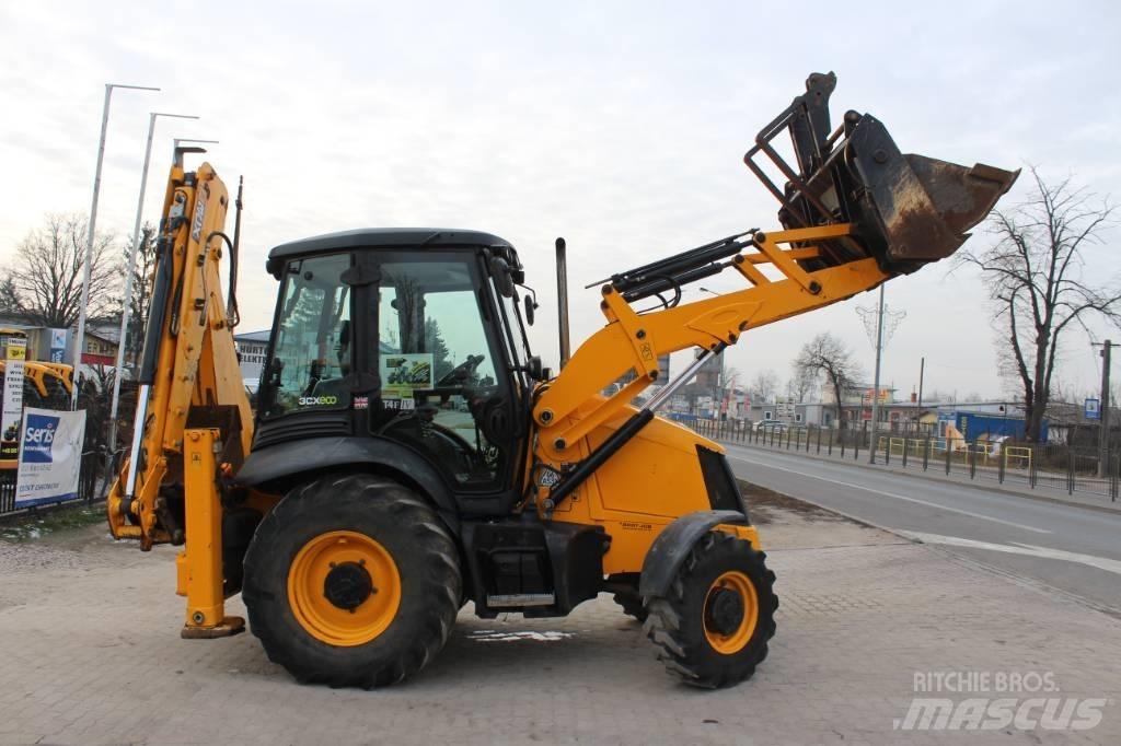 JCB 3 CX Товарач със заден ексватор
