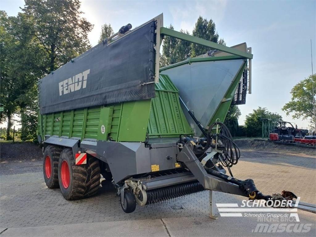 Fendt TIGO 75 XR Самотаварещи ремаркета