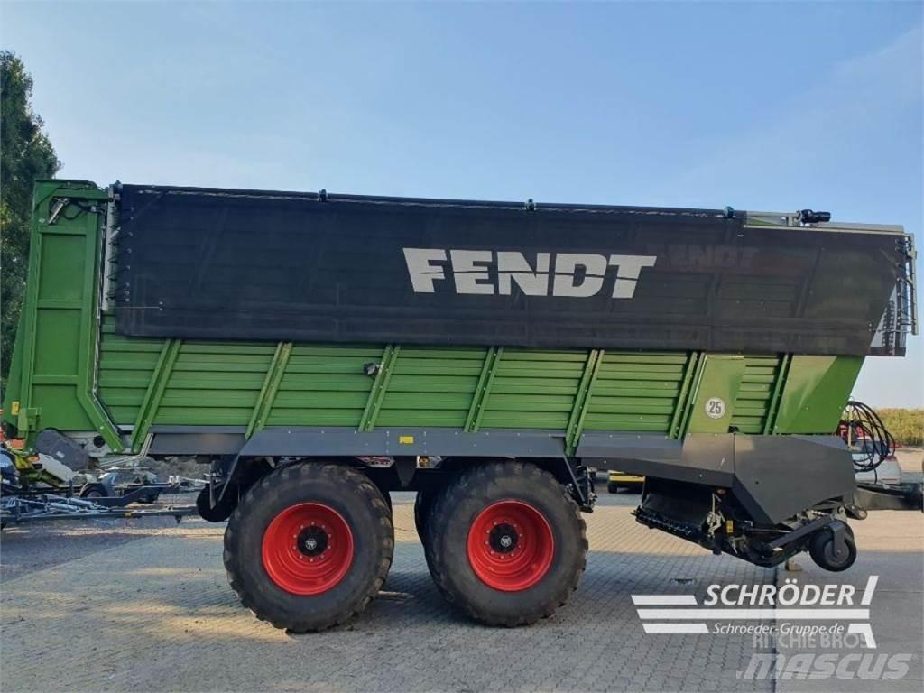 Fendt TIGO 75 XR Самотаварещи ремаркета