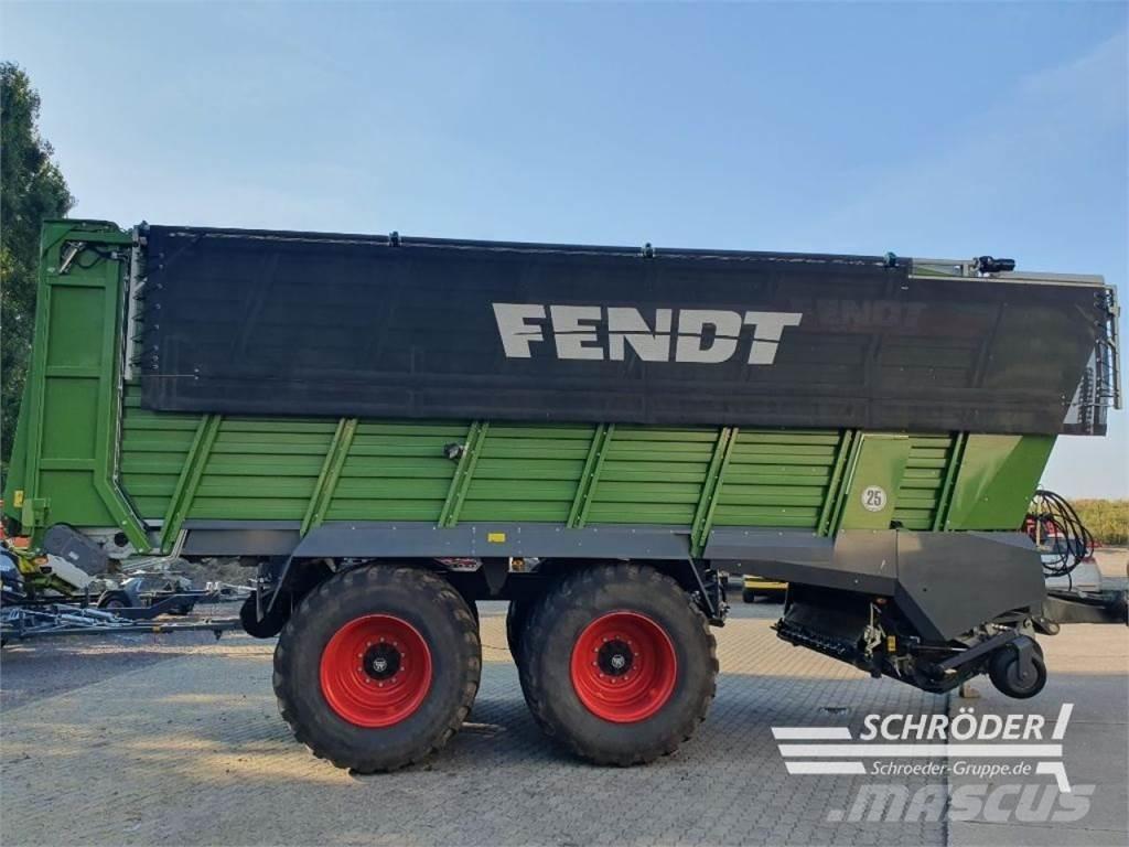 Fendt TIGO 75 XR Самотаварещи ремаркета