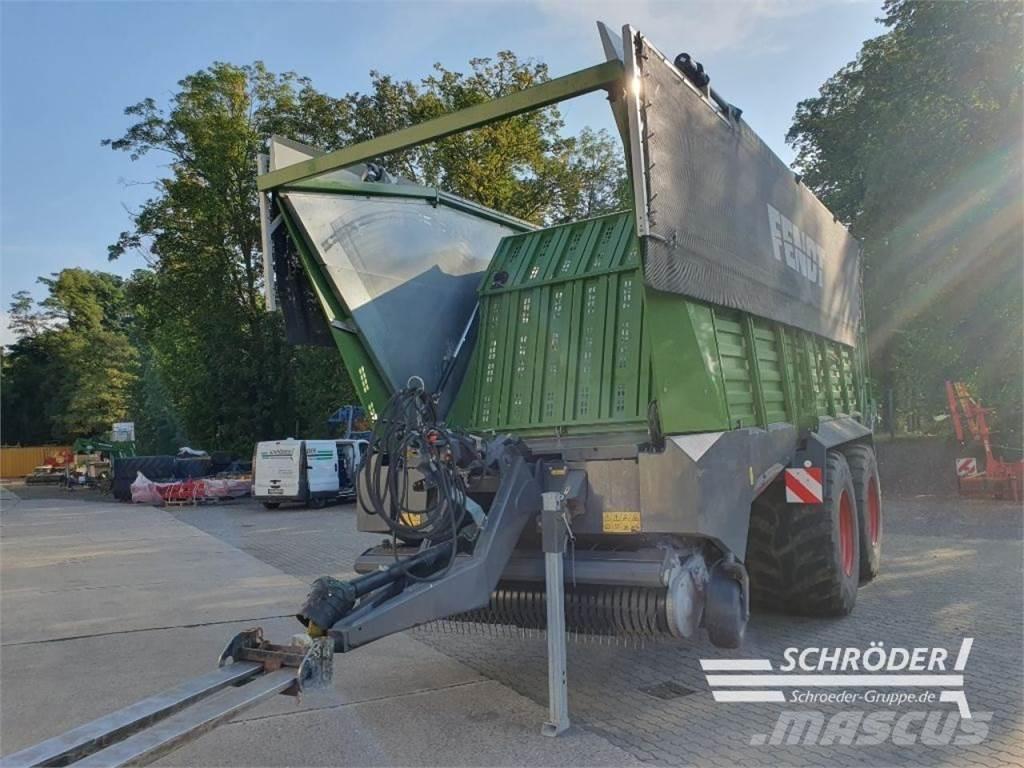 Fendt TIGO 75 XR Самотаварещи ремаркета