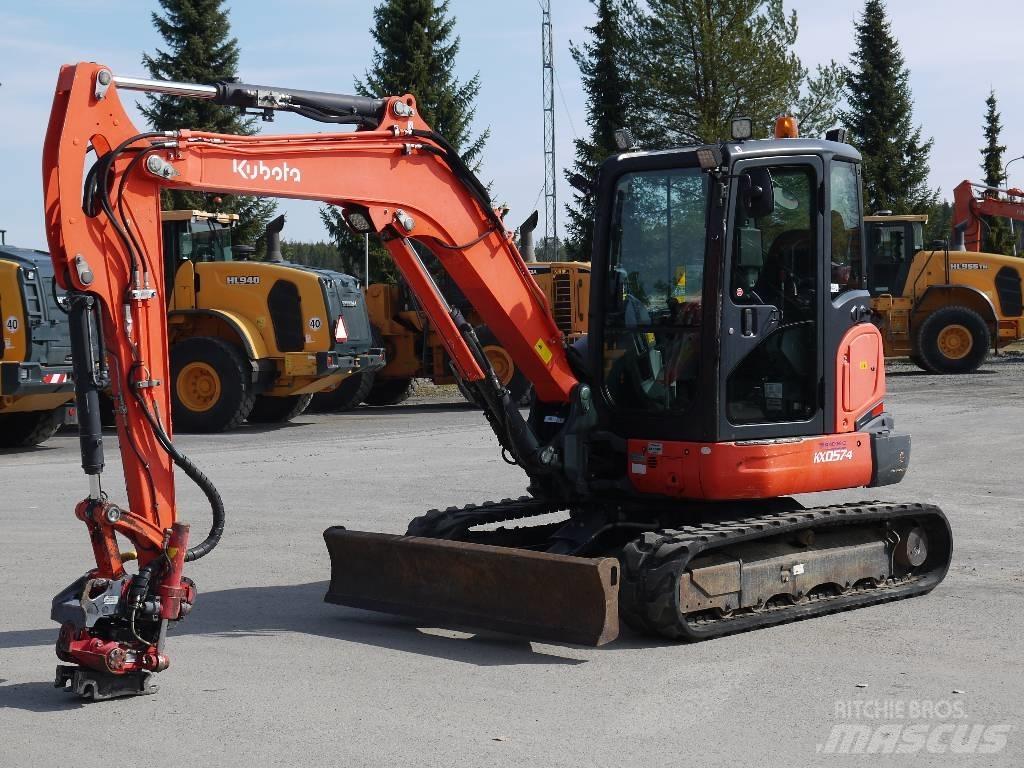 Kubota U 57-4 Мини екскаватори < 7 т