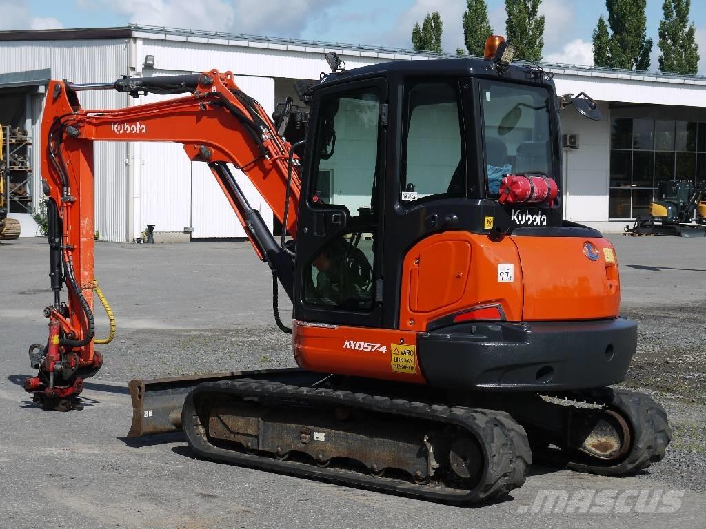 Kubota U 57-4 Мини екскаватори < 7 т