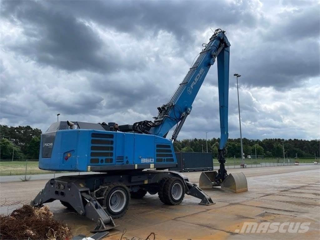 Fuchs MHL 360F Колесни екскаватори