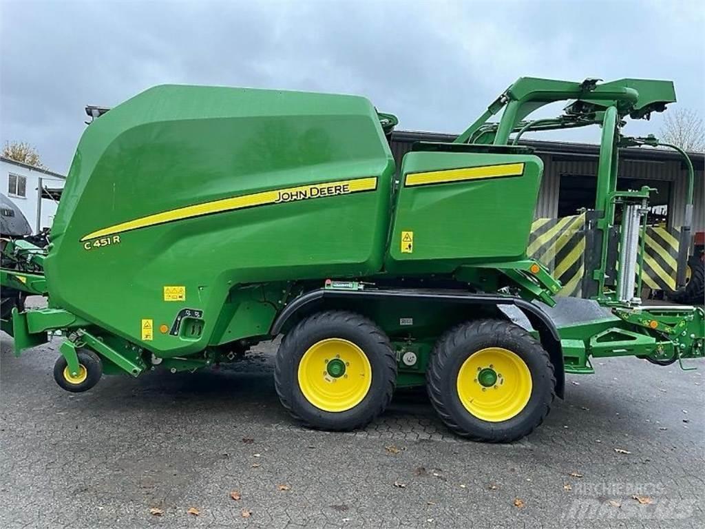 John Deere C451R Сламопреси за кръгли бали
