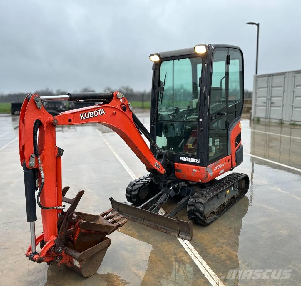 Kubota KX 018-4 Мини екскаватори < 7 т