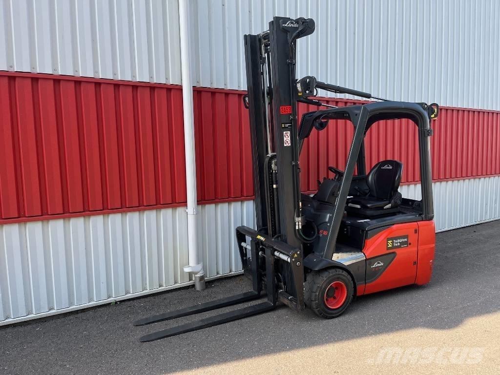 Linde E 16 C-02 Електрически вилични кари-повдигачи