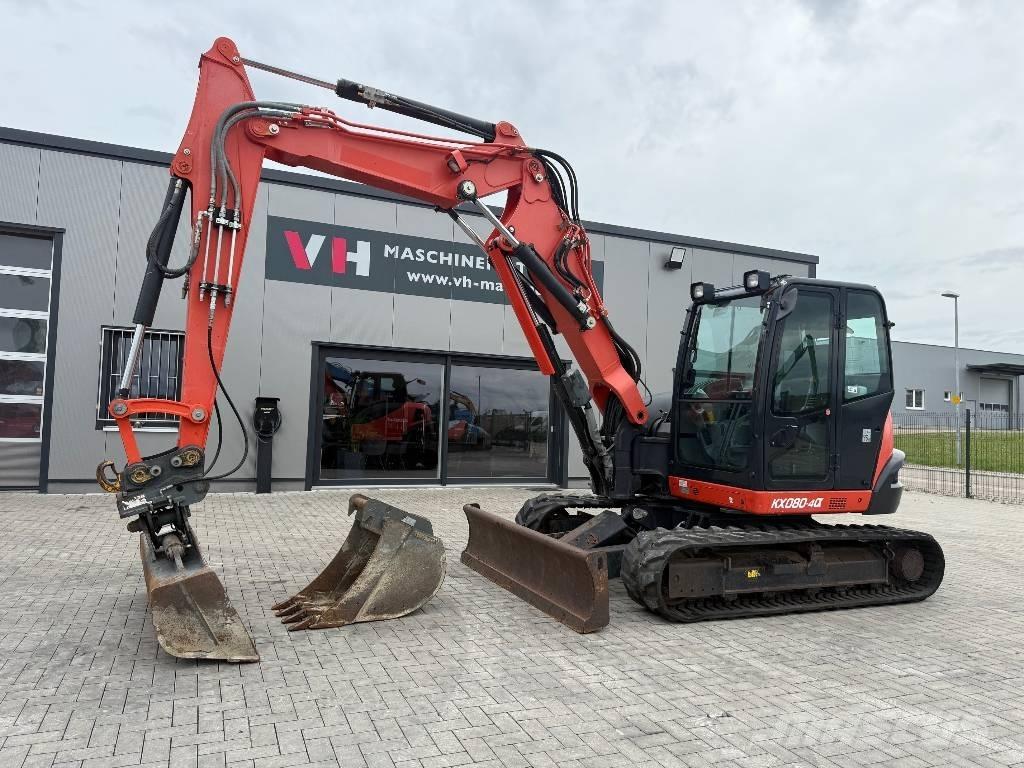 Kubota KX 080-4 Средни екскаватори 7т - 12т