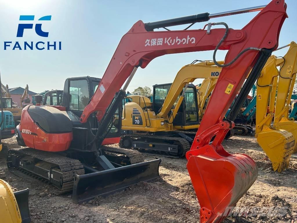Kubota kx163 Верижен екскаватор