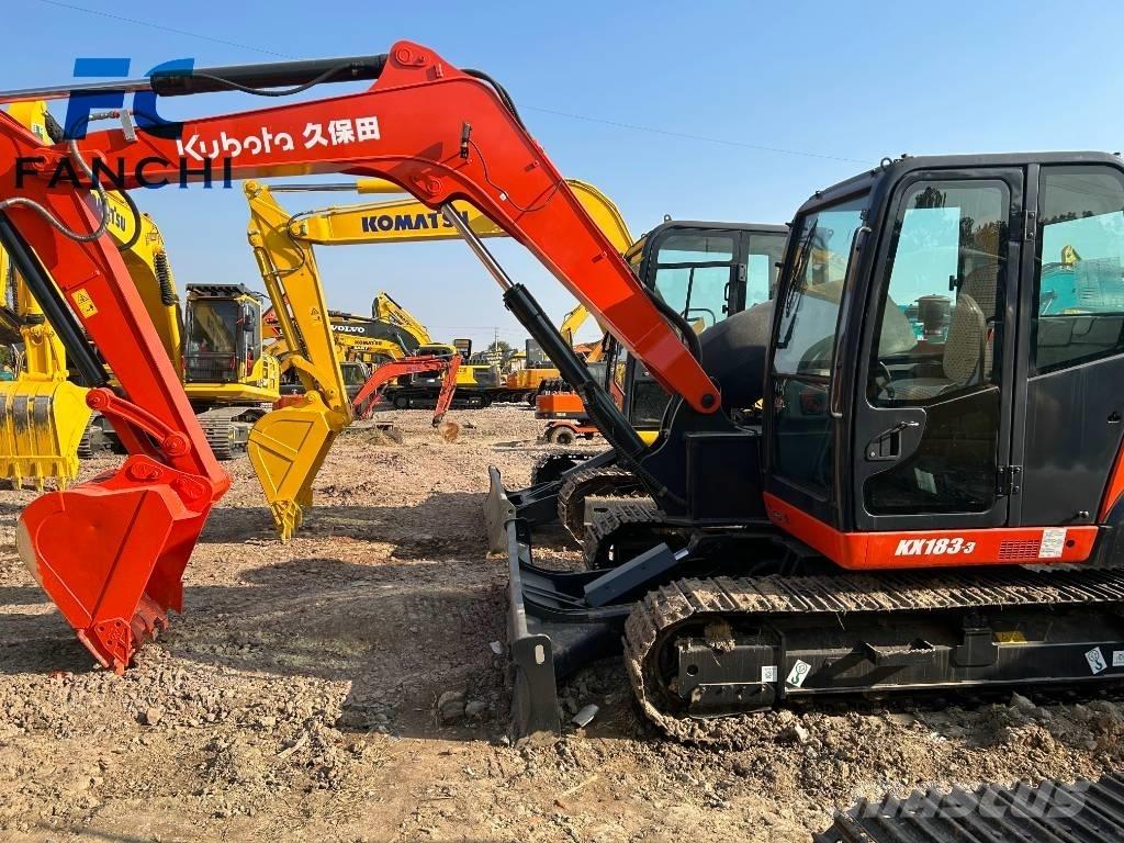 Kubota kx163 Верижен екскаватор