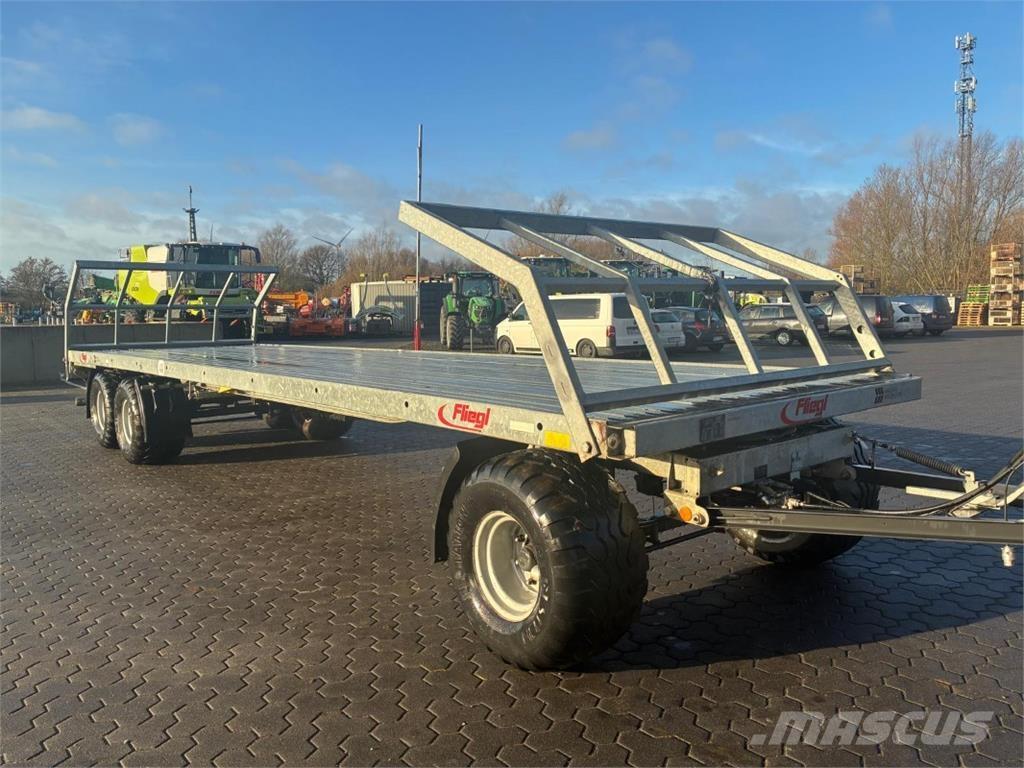 Fliegl DPW 180 B Ремаркета за бали