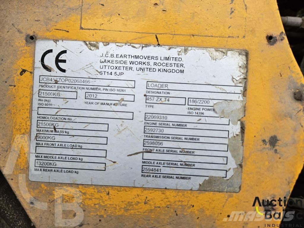JCB 457 ZX Колесни товарачи