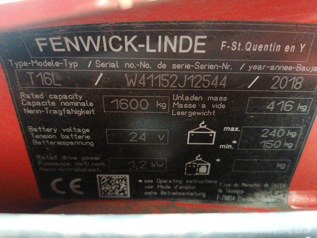 Linde T16L Нископовдигач