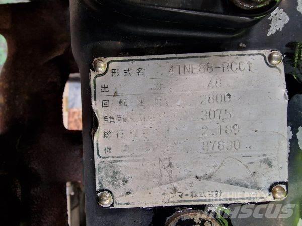 Yanmar 4TNE88-RCC1 Двигатели