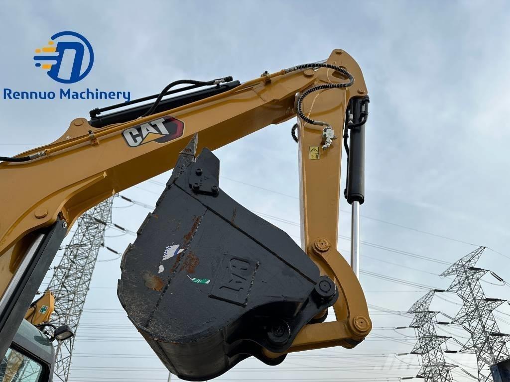 CAT 306E with rubber Мини екскаватори < 7 т