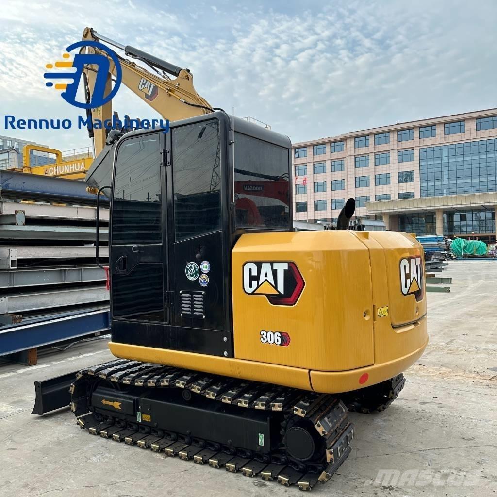 CAT 306E with rubber Мини екскаватори < 7 т