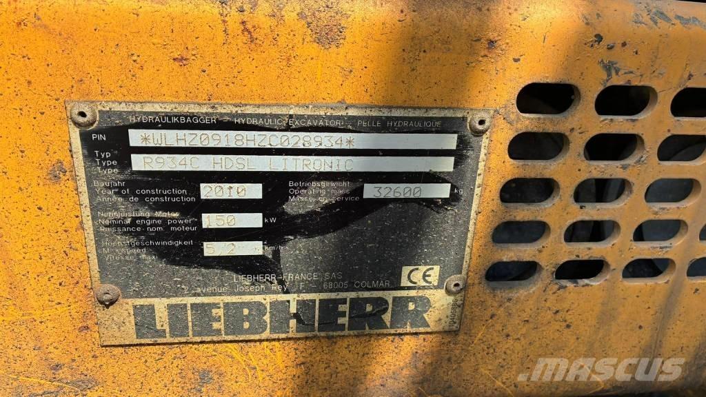 Liebherr R 934 C Верижен екскаватор