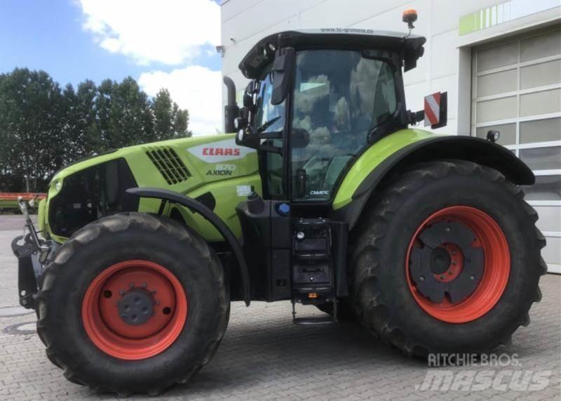 CLAAS AXION 870 Трактори
