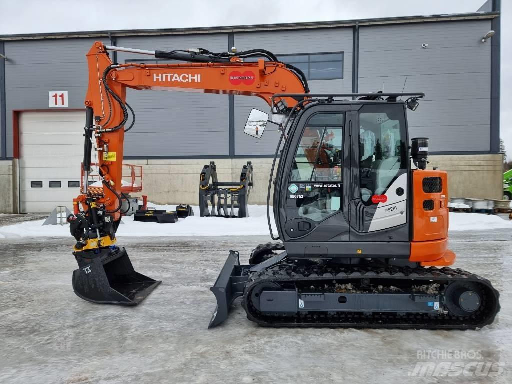 Hitachi ZX 85 US-6 Средни екскаватори 7т - 12т