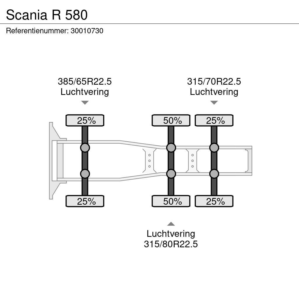 Scania R 580 Влекачи