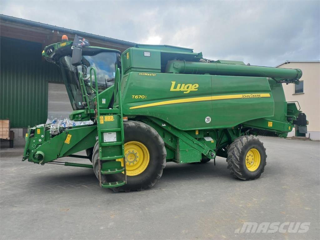 John Deere T670 HM Комбайни