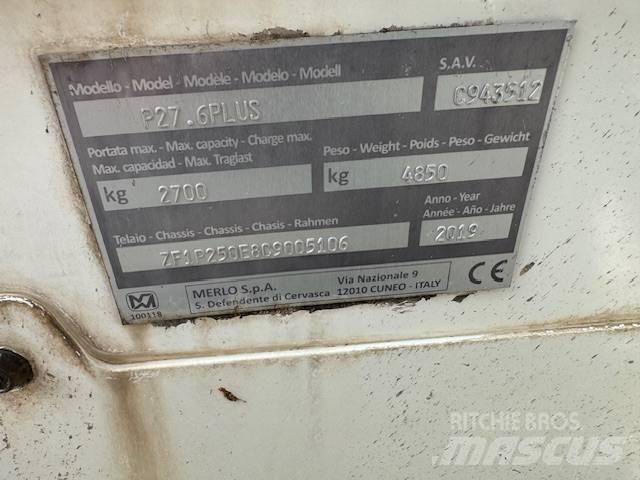 Merlo P 27.6 Plus Телескопични товарачи