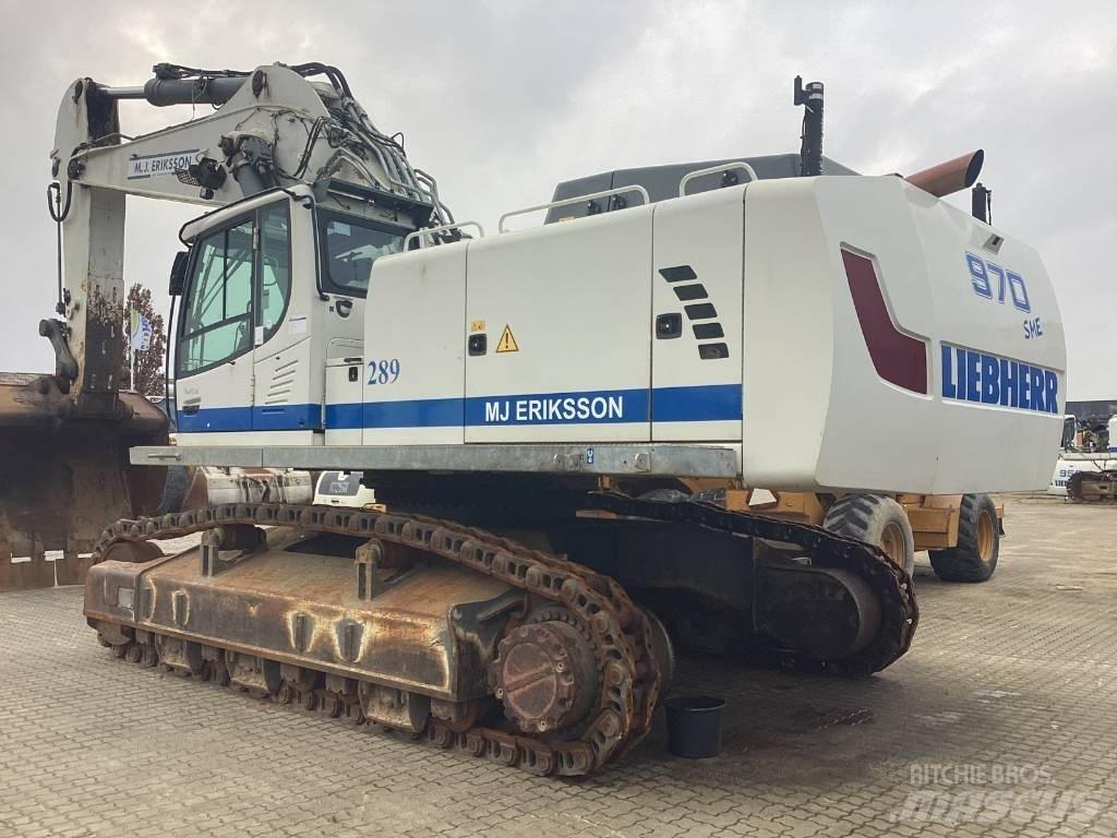 Liebherr R970 SME Верижен екскаватор