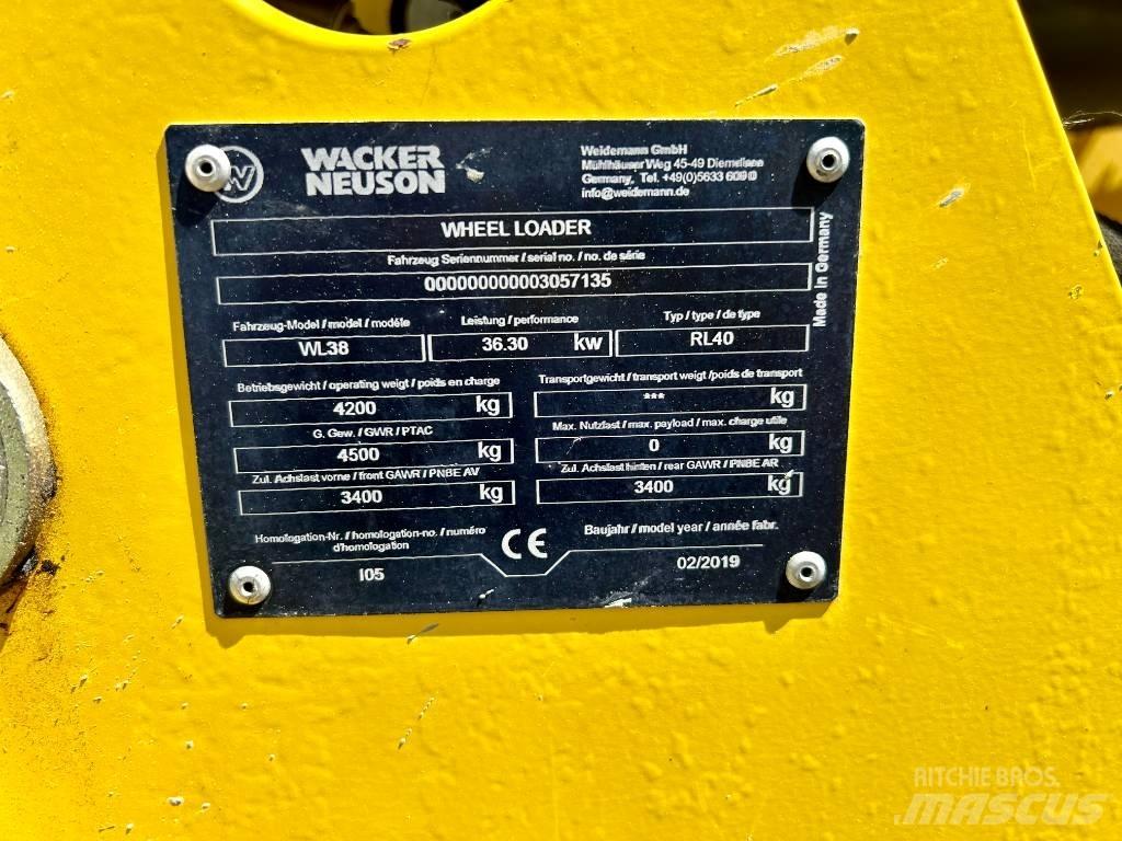 Wacker WL 38 Колесни товарачи