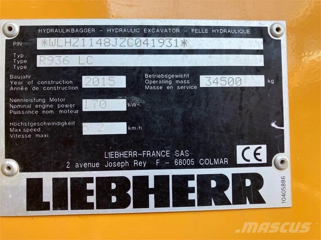 Liebherr R936 Верижен екскаватор