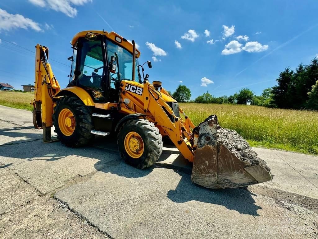 JCB 3CX Товарач със заден ексватор