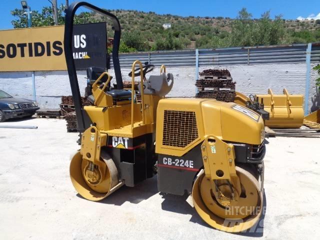 CAT CB224D Двойни барабанни ролки
