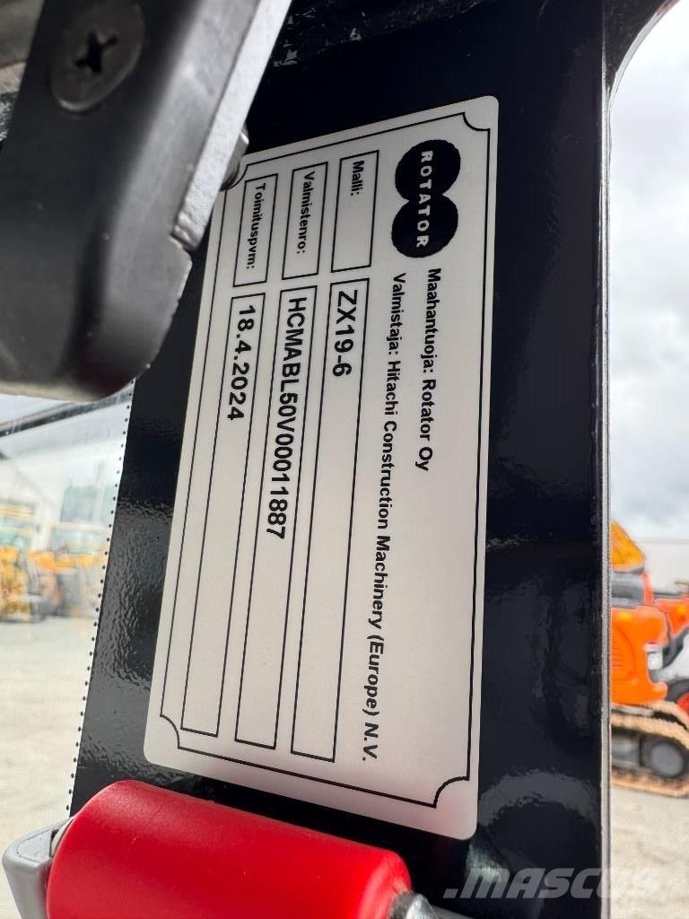 Hitachi ZX 19-6 CR Мини екскаватори < 7 т