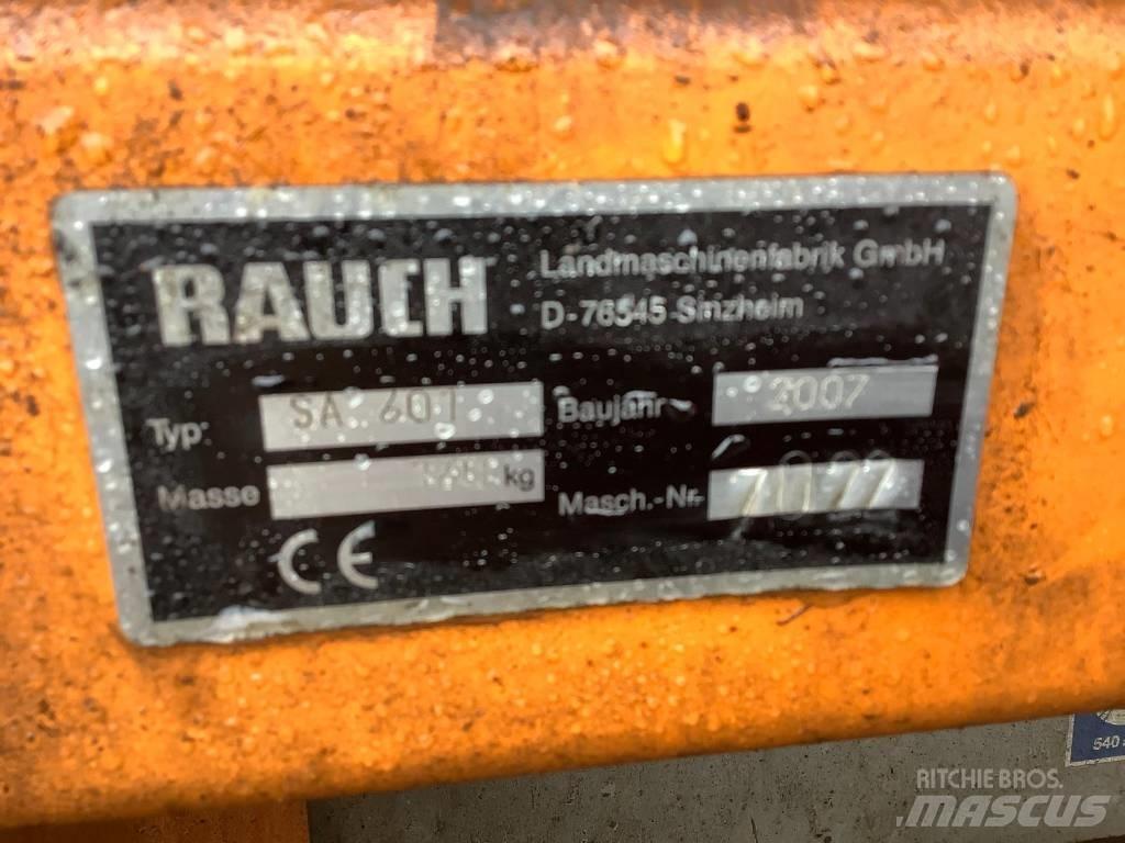 Rauch SA 601 Поддръжка - Други