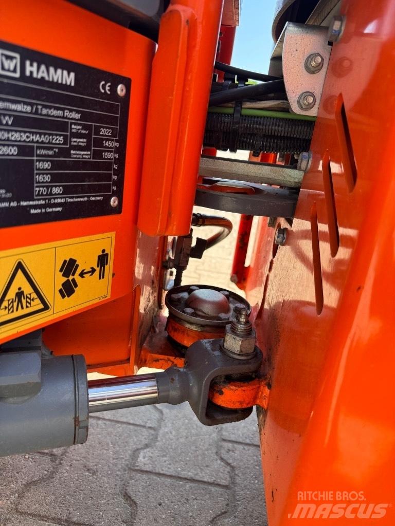 Hamm HD 8 VV Двойни барабанни ролки
