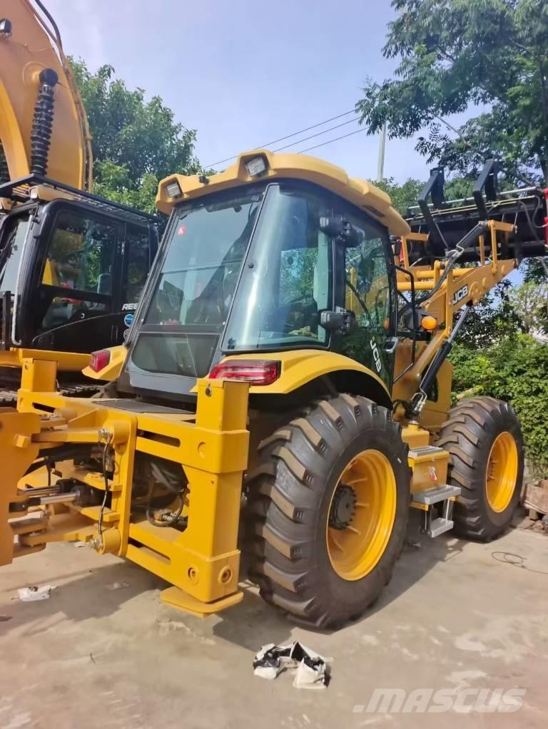 JCB 4 CX Товарач със заден ексватор