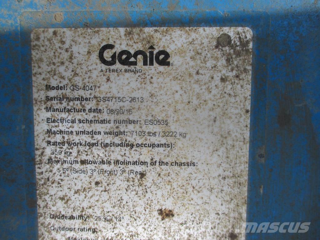 Genie GS 4047 Ножични работни платформи