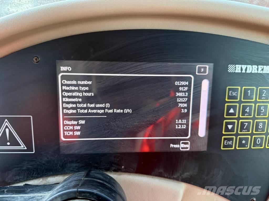 Hydrema 912 F Дъмпери/моторни превозни средства