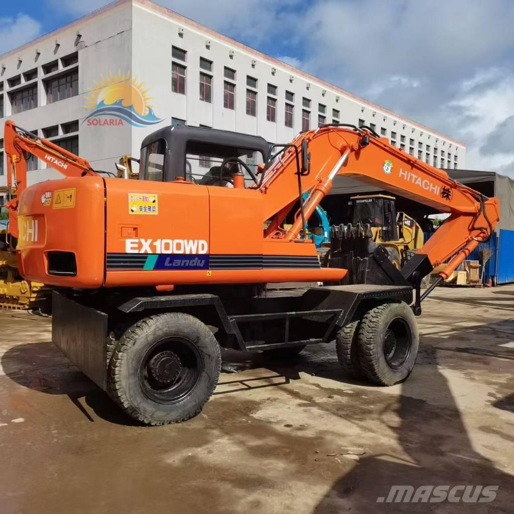 Hitachi EX 100 W D Колесни екскаватори