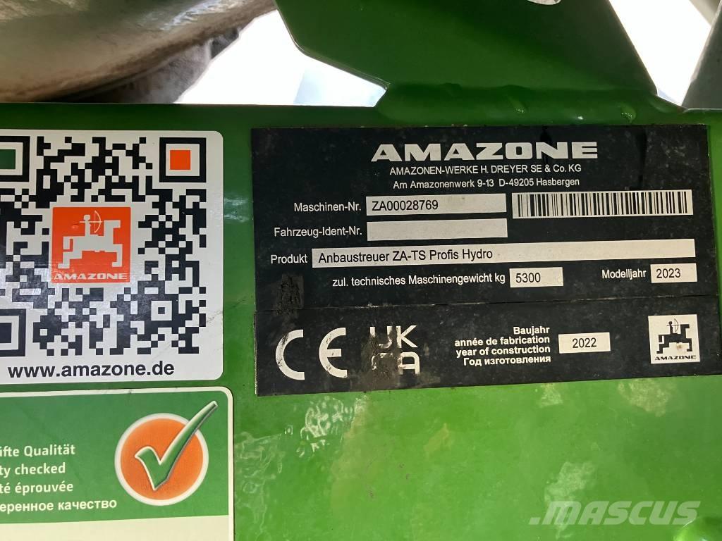 Amazone ZA-TS 4200 Минерални приспособления за разширяване на струята