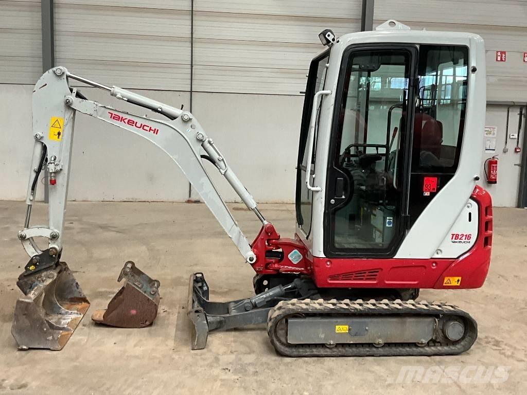 Takeuchi TB 216 Мини екскаватори < 7 т