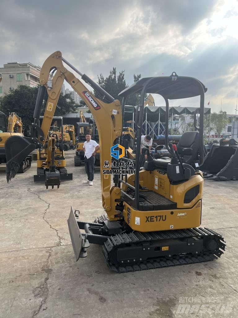 XCMG XE 17 U Мини екскаватори < 7 т