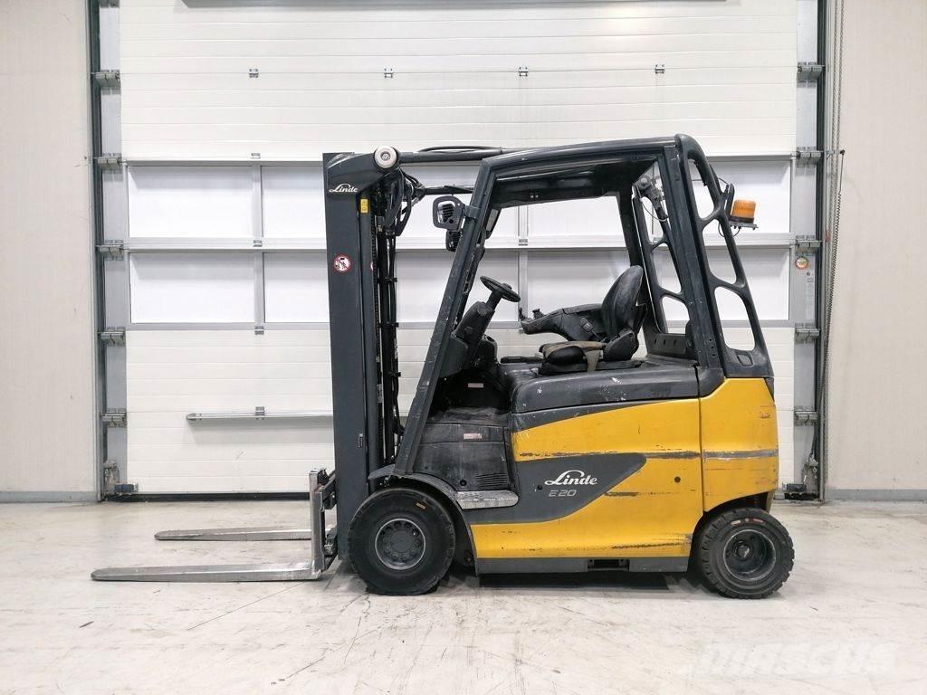 Linde E20H-01/600 Електрически вилични кари-повдигачи