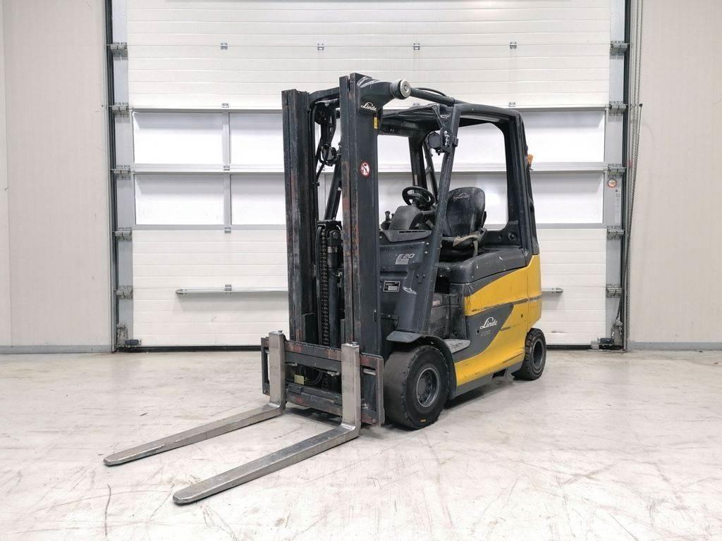 Linde E20H-01/600 Електрически вилични кари-повдигачи