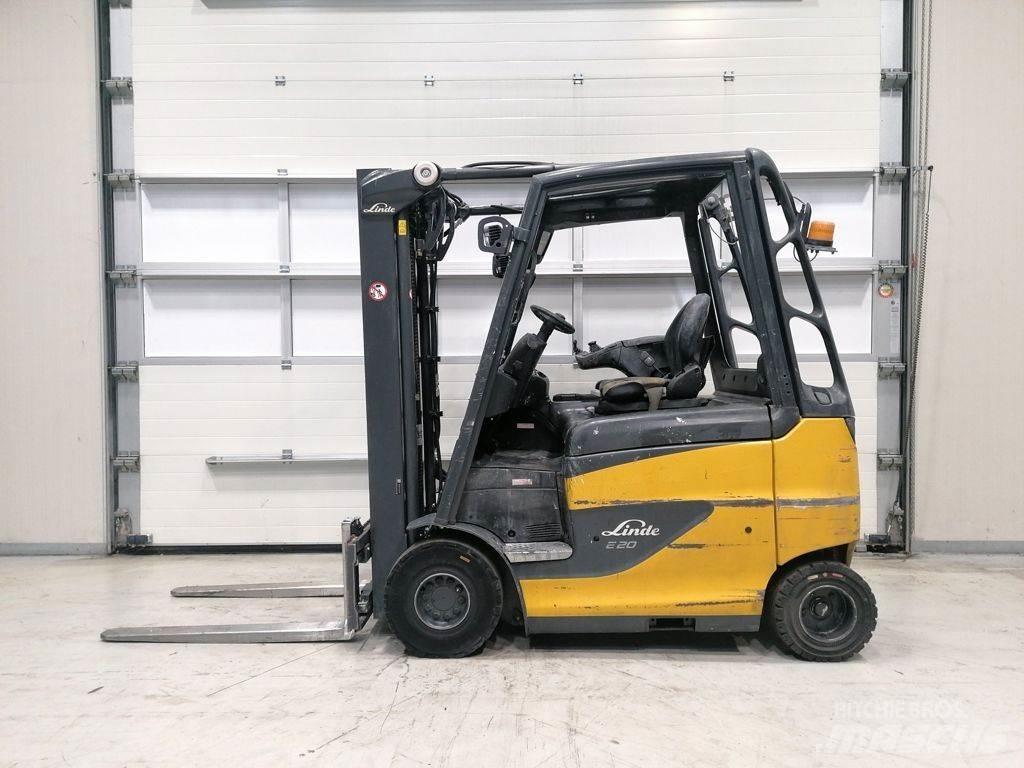 Linde E20H-01/600 Електрически вилични кари-повдигачи