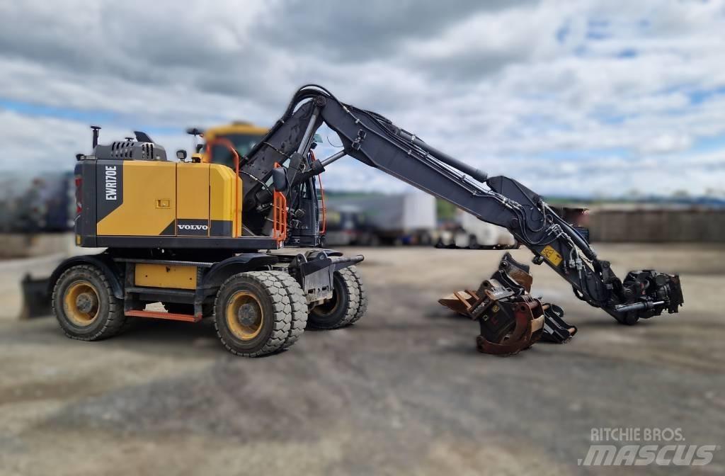 Volvo EWR 170 E Колесни екскаватори