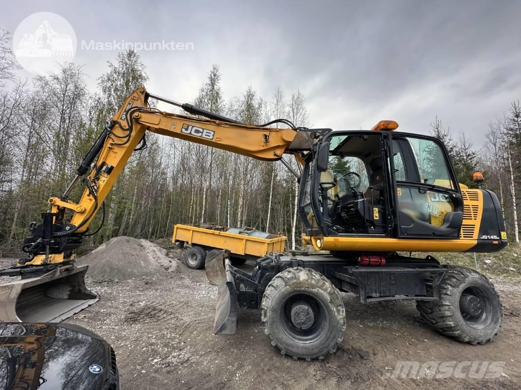 JCB JS 145 W Колесни екскаватори